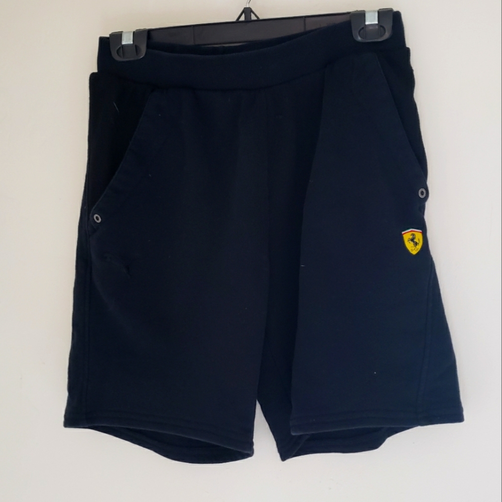 Black Puma Ferrari shorts Men's Small